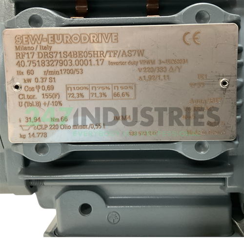 RF17DRS71S4BE05HRTF/ SEW-EURODRIVE Image 4