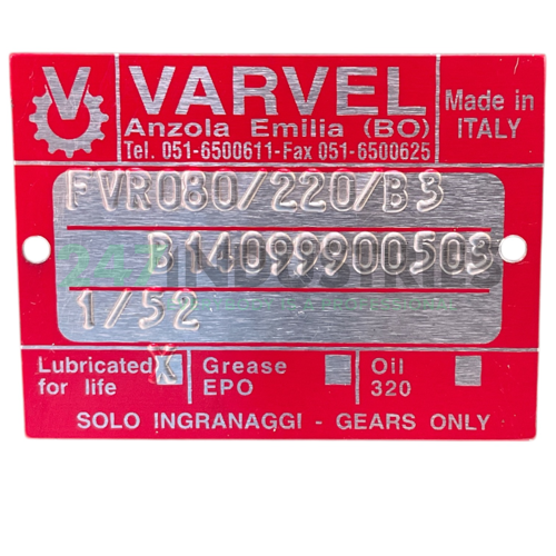 FVR080/220/B3-80B5I52 Varvel Image 4