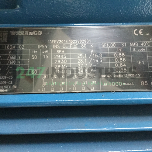 15K32CI1160M2B3 WEG Image 4