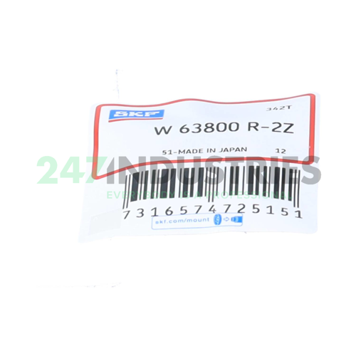 W63800R-2Z SKF Image 3