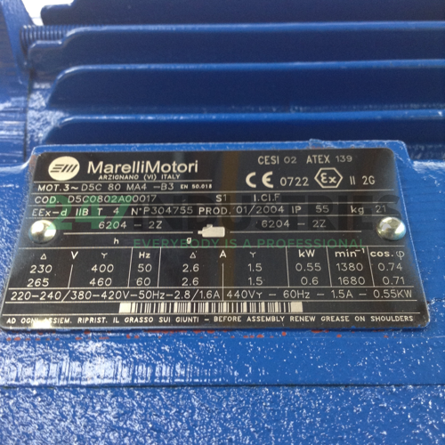 D5C80MA4-B3 Marelli Motori Image 2