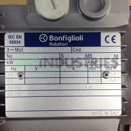 BN63B4B3 Bonfiglioli Image 2