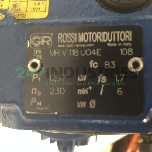 MRV118UO4E-F071B4B14R Rossi Image 2