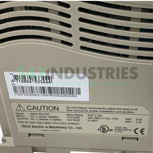 JNEV-403-H3F Teco Image 4