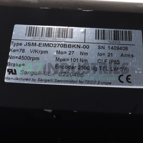 JSM-EIMD270BBKN-00 Teco Image 2