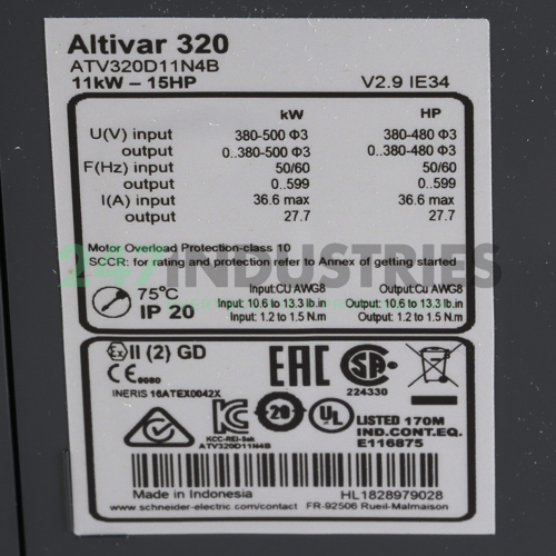 ATV320D11N4B Schneider Electric Image 3