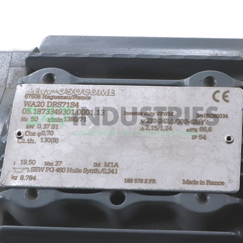 WA20/DRS71S4 SEW-EURODRIVE Image 2