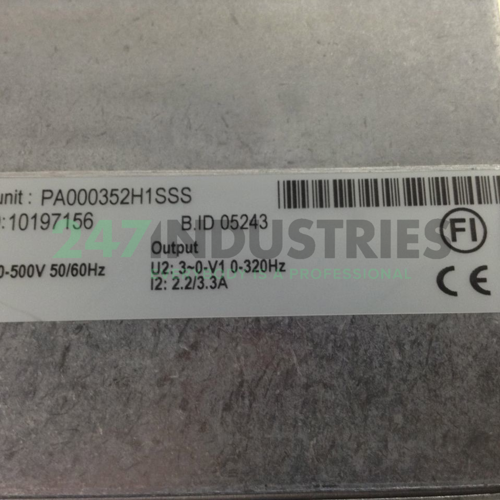 NXS00035A2H1 Vacon Image 3