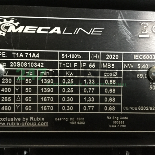 T1A71A4-B5 Mecaline Image 4
