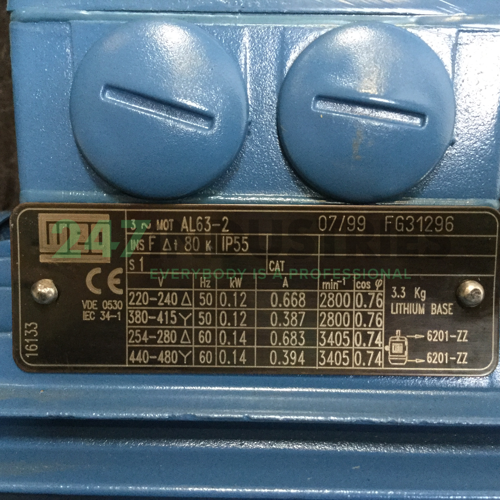 0.12K31AL0632B3 WEG Image 4