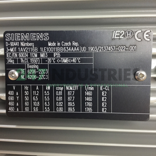 1LE1001-1BB63-4AA4 Siemens Image 2