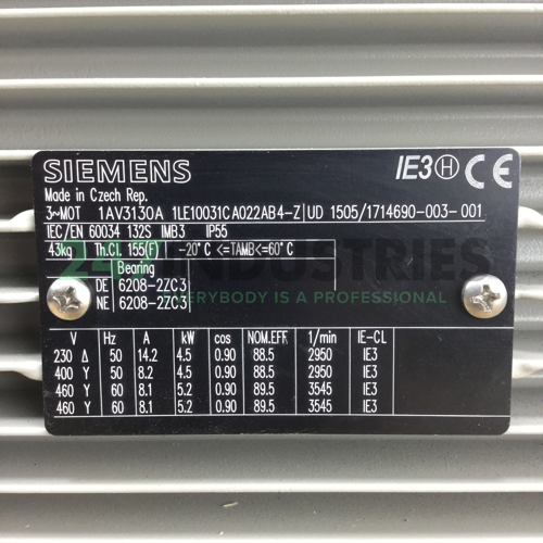 1LE1003-1CA02-2AB4 Siemens Image 2