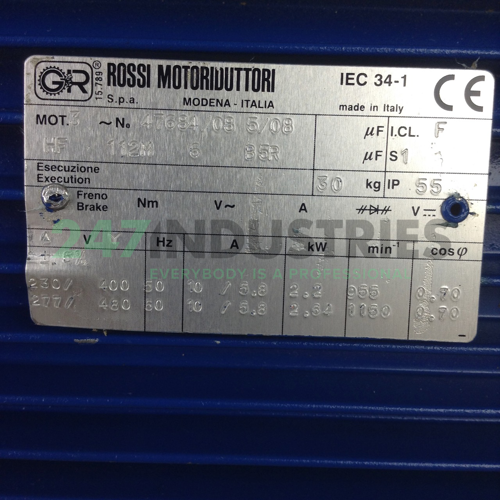 HF112M623040050B5R Rossi Image 2