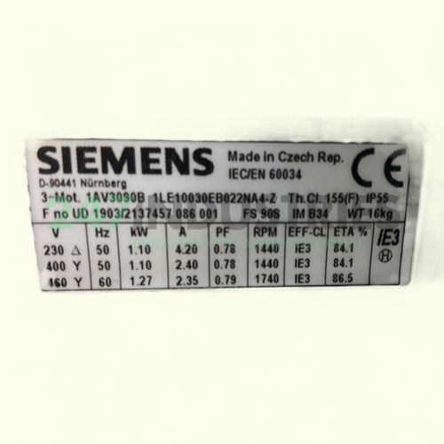 1LE1003-0EB02-2NA4-Z Siemens Image 4