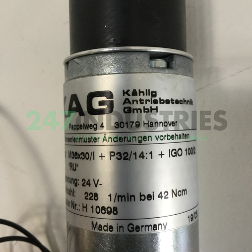 M36X30I24VP32I14IGO100/2 Kahlig Antriebstechnik