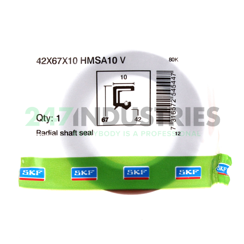 42X67X10HMSA10V SKF Image 3