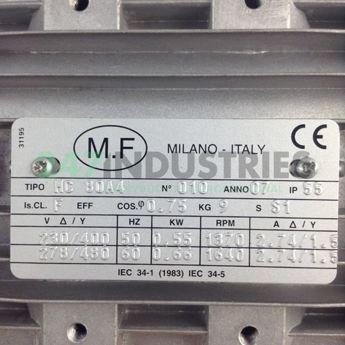 HC80A4B5 MF Motori Image 2