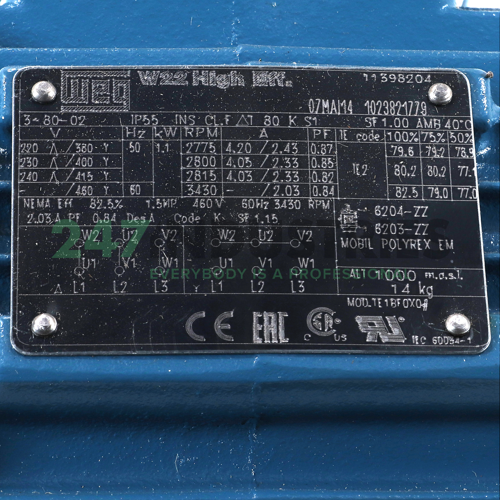 1.1K31CI2802B3 WEG Image 2