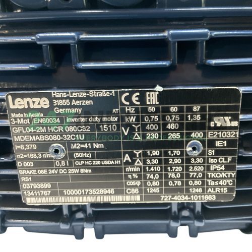 GFL04-2MHCR080C32 Lenze Image 4