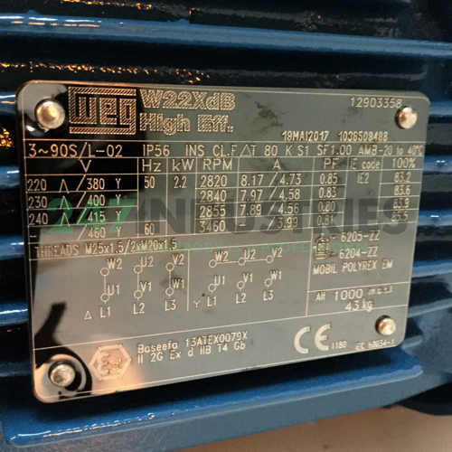 2.2K31CI290S/L2B52G WEG Image 4