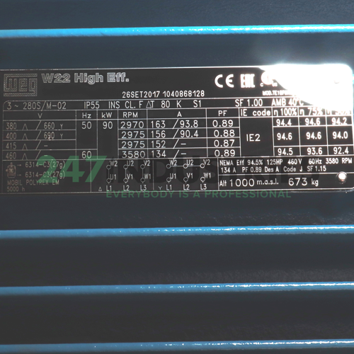 90K32CI2280S/M2B3 WEG Image 4