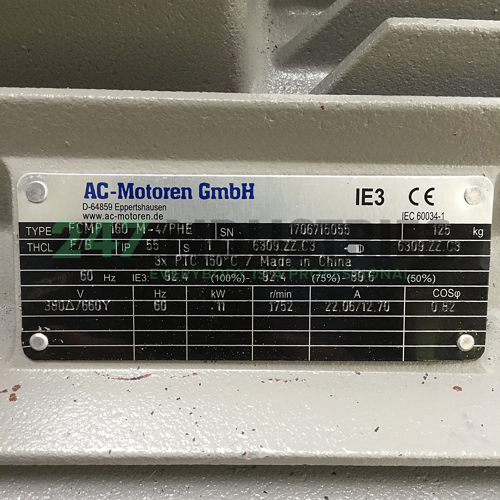 FCMP160M-4/PHEB35 AC-Motoren GmbH Image 4