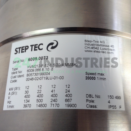 6009.066.E.10D Step Tec Spindles Image 2