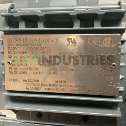 KA29/TDRN71MS4/TH SEW-EURODRIVE Image 4