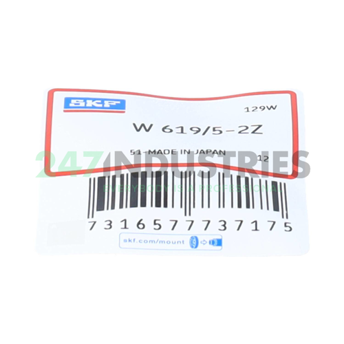 W619/5-2Z SKF