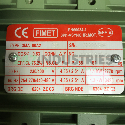 3MA80A2-B5 Fimet Image 4