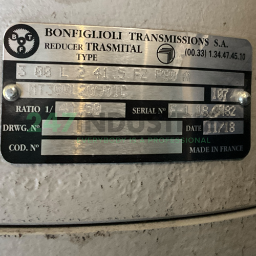 300L2415FZP80A-BN80A4 Bonfiglioli Image 4