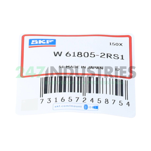 W61805-2RS1 SKF