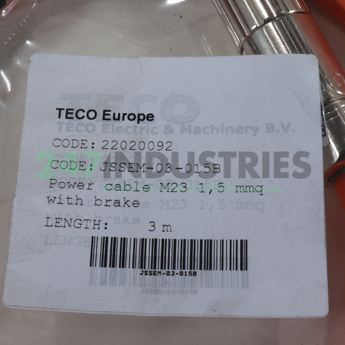 JSSEM-03-015B Teco Image 2