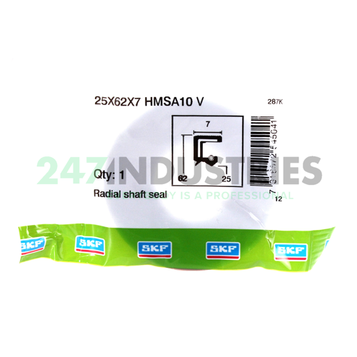 25X62X7HMSA10V SKF