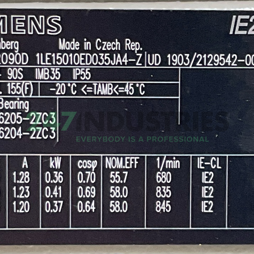 1LE1501-0ED03-5JA4-Z Siemens Image 4