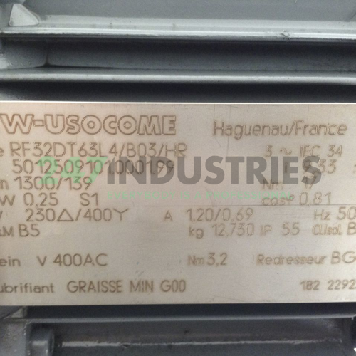 RF32DT63L4/B03/HR SEW-EURODRIVE Image 2