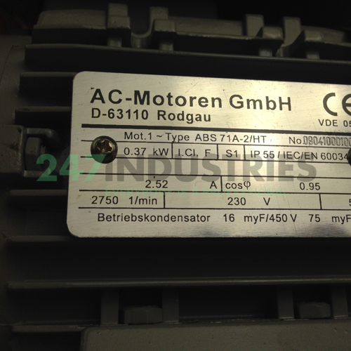ABS71A-2/HTB3 AC-Motoren GmbH Image 2
