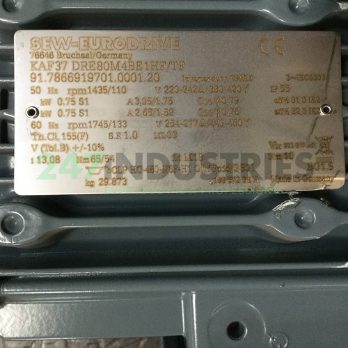 KAF37DRE80M4BE1HF/TF SEW-EURODRIVE Image 4