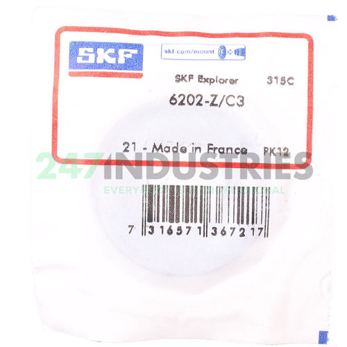 6202-Z/C3 SKF Image 3