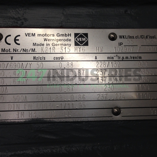 K21R315MY6B3 VEM Image 2