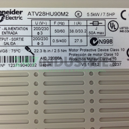 ATV28HU90M2 Schneider Electric Image 3