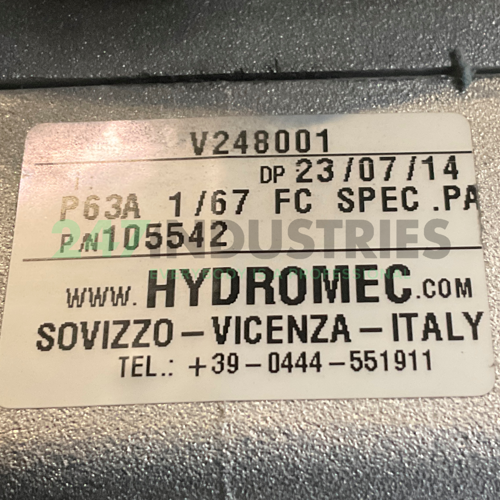 P63AFC09C0-RB3 Hydro-Mec Image 4