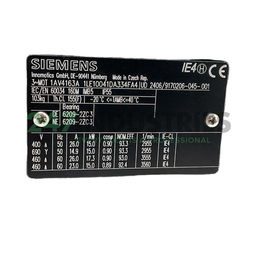 1LE1004-1DA33-4FA4 Siemens Image 6