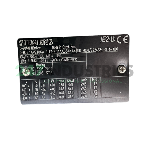 1LE1001-1AA63-4KA4 Siemens Image 4