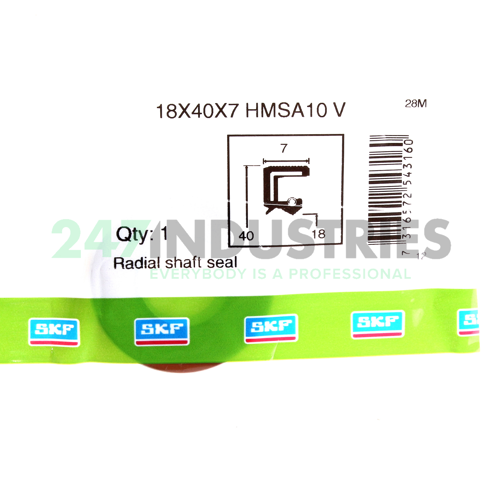 18X40X7HMSA10V SKF Image 3