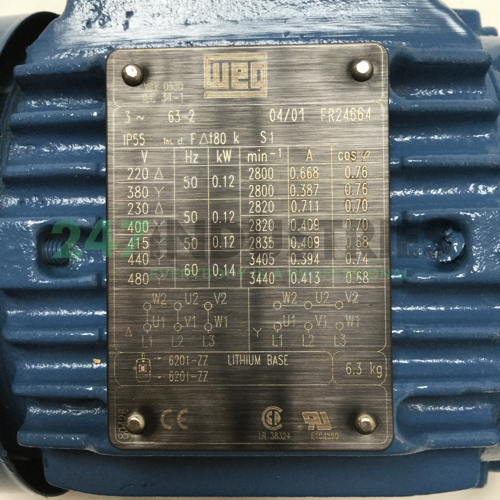 0.12K31CI0632B5 WEG Image 4