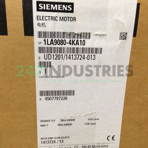 1LA9080-4KA10 Siemens Image 3