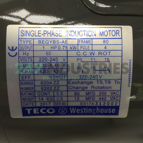 BEGYBS-AEB3 Teco Image 4