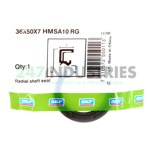 36X50X7HMSA10RG SKF Image 3