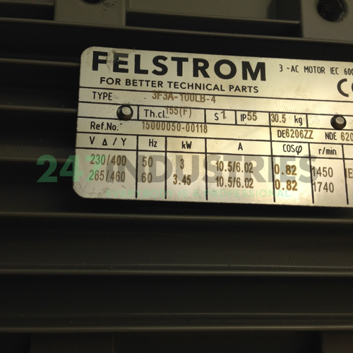 3F3A-100LB-4B35 Felstrom Image 3